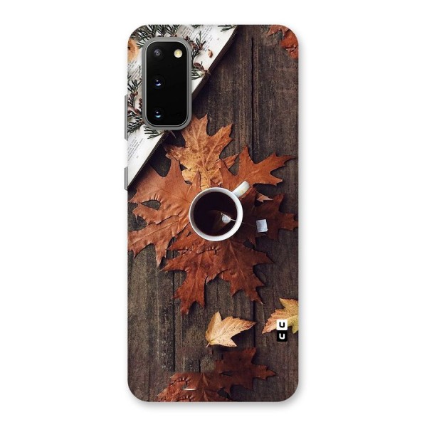Fall Leaf Coffee Back Case for Galaxy S20
