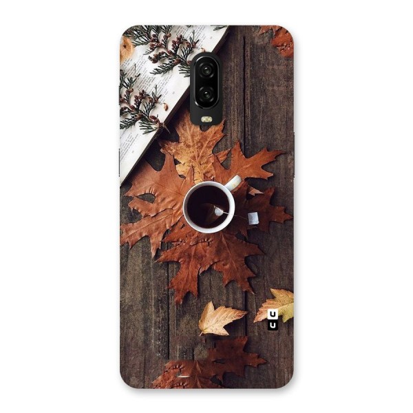 Fall Leaf Coffee Back Case for OnePlus 6T