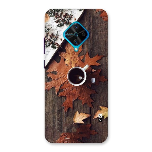 Fall Leaf Coffee Back Case for Vivo S1 Pro