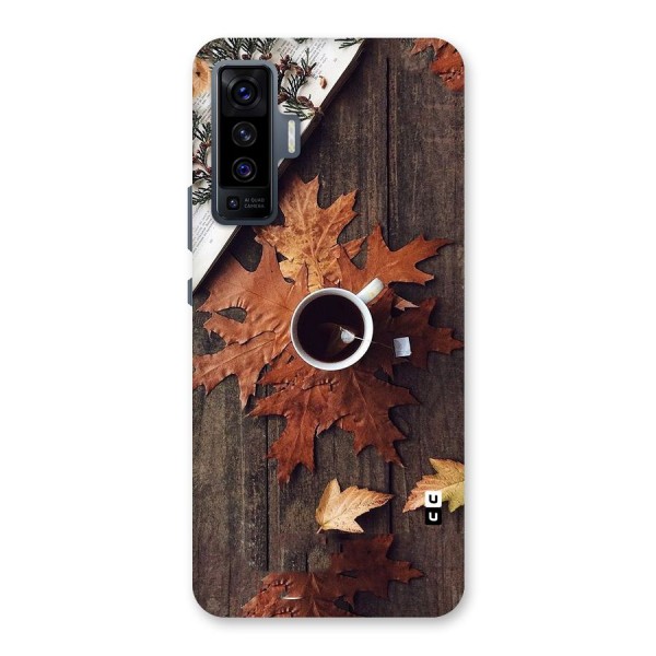 Fall Leaf Coffee Back Case for Vivo X50