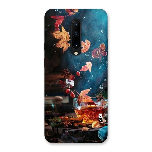 Falling Leaves Tea Back Case for OnePlus 7 Pro