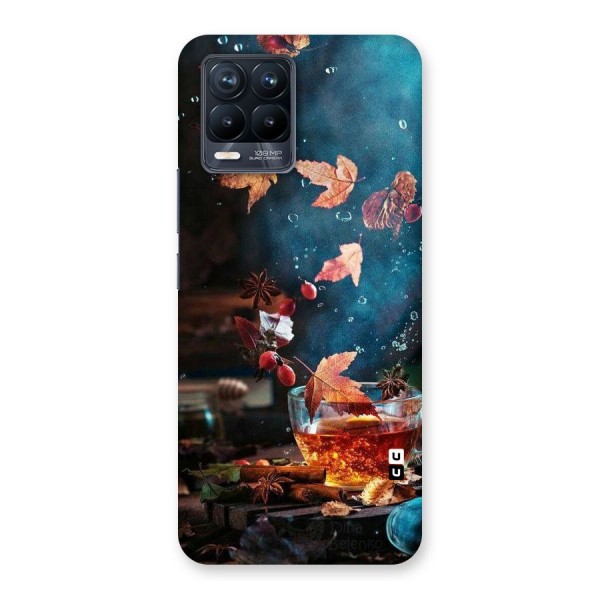 Falling Leaves Tea Back Case for Realme 8 Pro