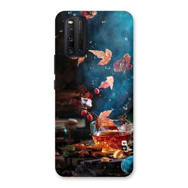 Falling Leaves Tea Back Case for Vivo iQOO 3