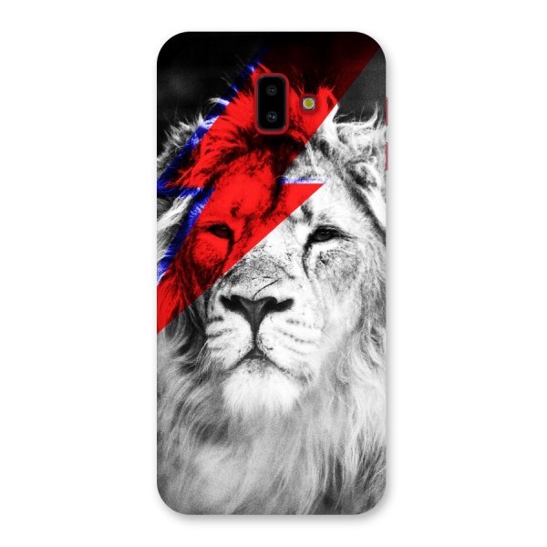 Fearless Lion Back Case for Galaxy J6 Plus