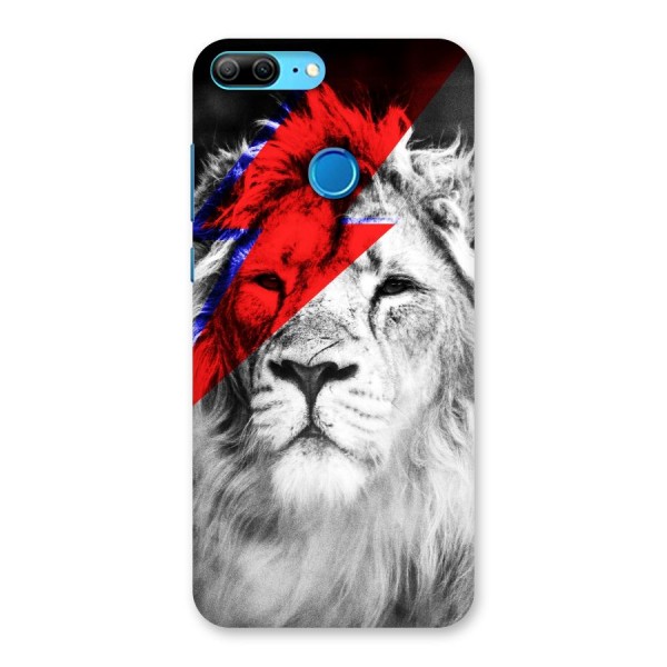 Fearless Lion Back Case for Honor 9 Lite