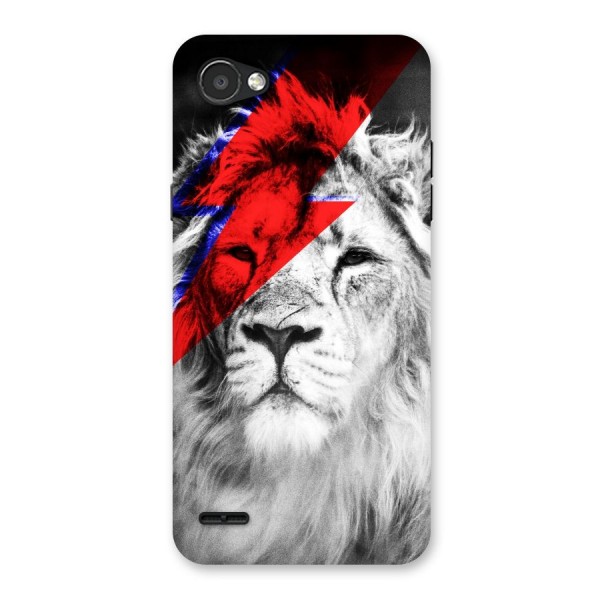 Fearless Lion Back Case for LG Q6