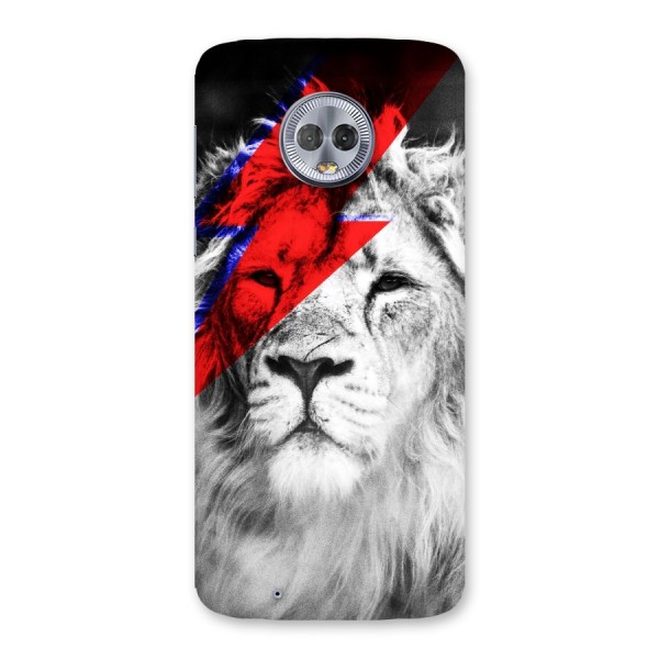 Fearless Lion Back Case for Moto G6