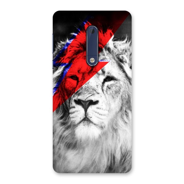 Fearless Lion Back Case for Nokia 5
