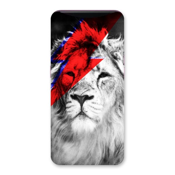 Fearless Lion Back Case for Oppo Find X