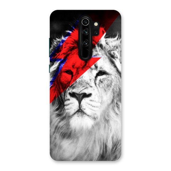 Fearless Lion Back Case for Redmi Note 8 Pro
