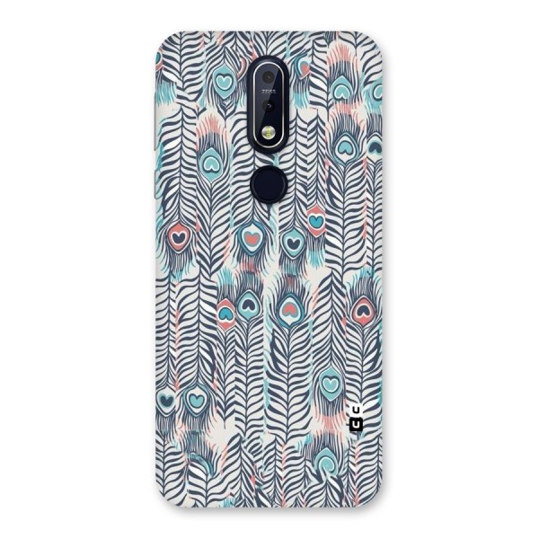 Feather Art Back Case for Nokia 7.1