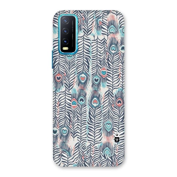 Feather Art Back Case for Vivo Y20
