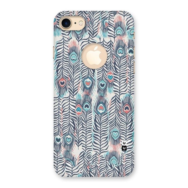 Feather Art Back Case for iPhone 7 Logo Cut