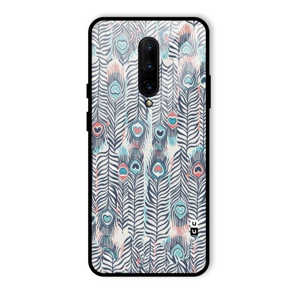 Feather Art Glass Back Case for OnePlus 7 Pro