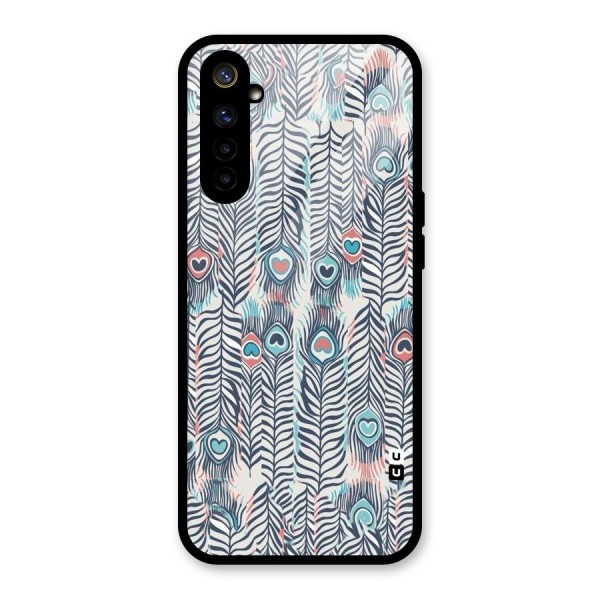 Feather Art Glass Back Case for Realme 6i