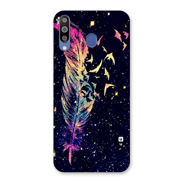 Feather Bird Fly Back Case for Galaxy M30