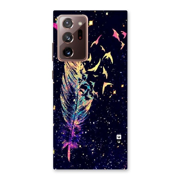 Feather Bird Fly Back Case for Galaxy Note 20 Ultra