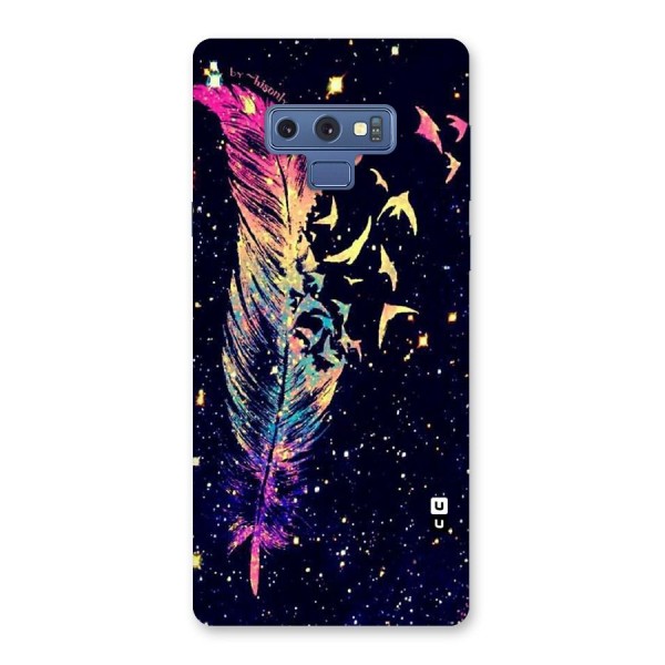 Feather Bird Fly Back Case for Galaxy Note 9