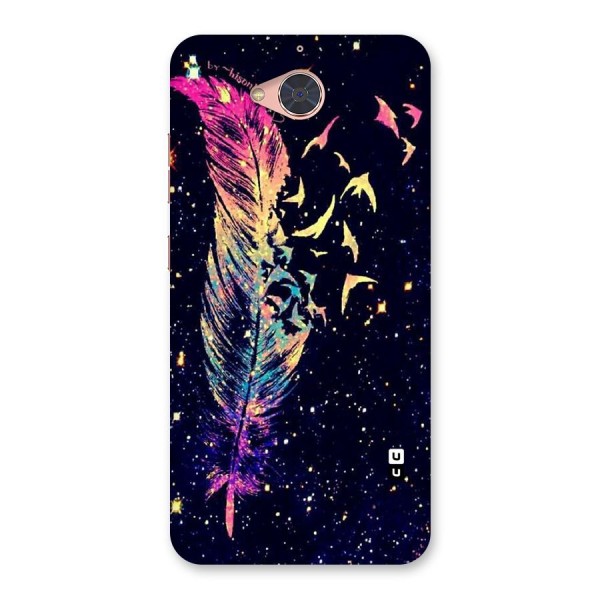 Feather Bird Fly Back Case for Gionee S6 Pro