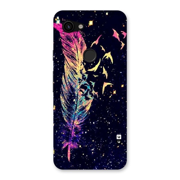Feather Bird Fly Back Case for Google Pixel 3a