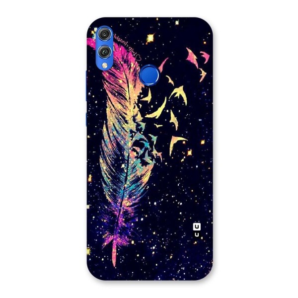 Feather Bird Fly Back Case for Honor 8X