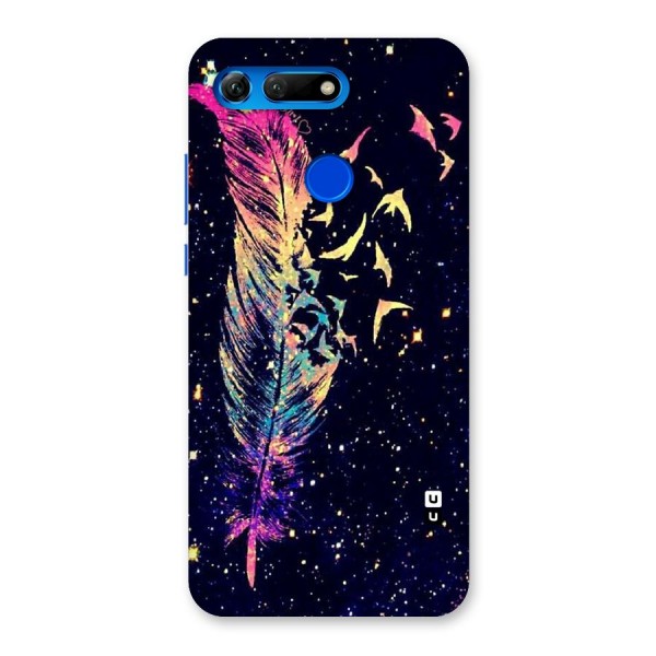 Feather Bird Fly Back Case for Honor View 20