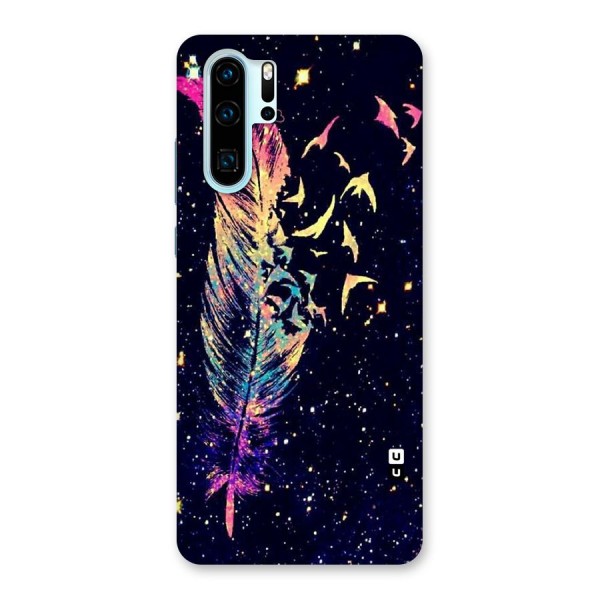 Feather Bird Fly Back Case for Huawei P30 Pro
