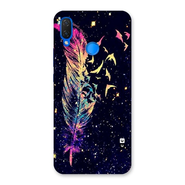 Feather Bird Fly Back Case for Huawei P Smart+
