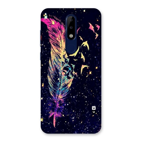Feather Bird Fly Back Case for Nokia 5.1 Plus