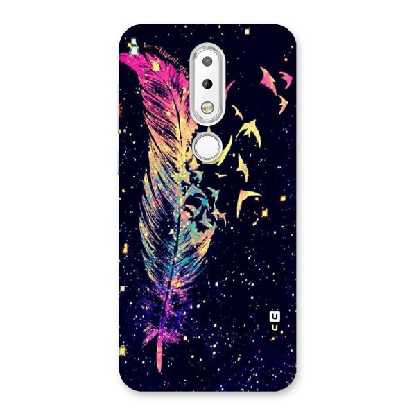 Feather Bird Fly Back Case for Nokia 6.1 Plus
