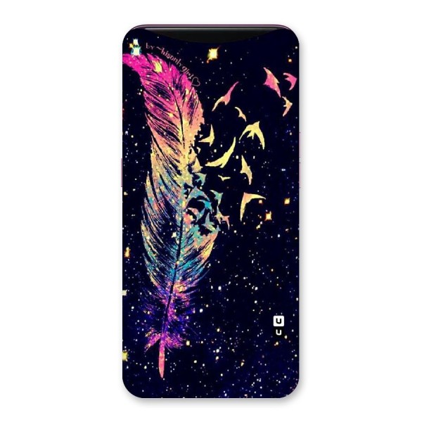 Feather Bird Fly Back Case for Oppo Find X