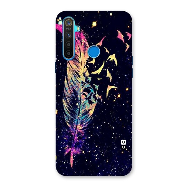 Feather Bird Fly Back Case for Realme 5