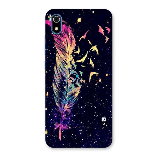Feather Bird Fly Back Case for Redmi 7A