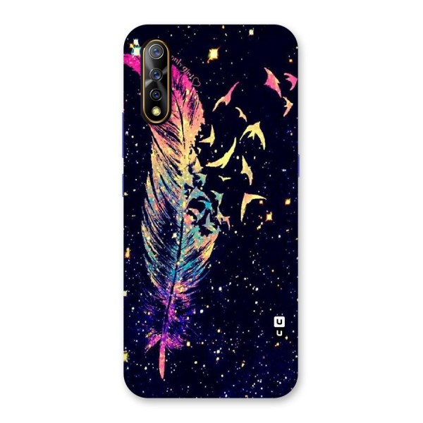 Feather Bird Fly Back Case for Vivo S1