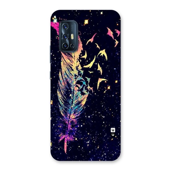 Feather Bird Fly Back Case for Vivo V17