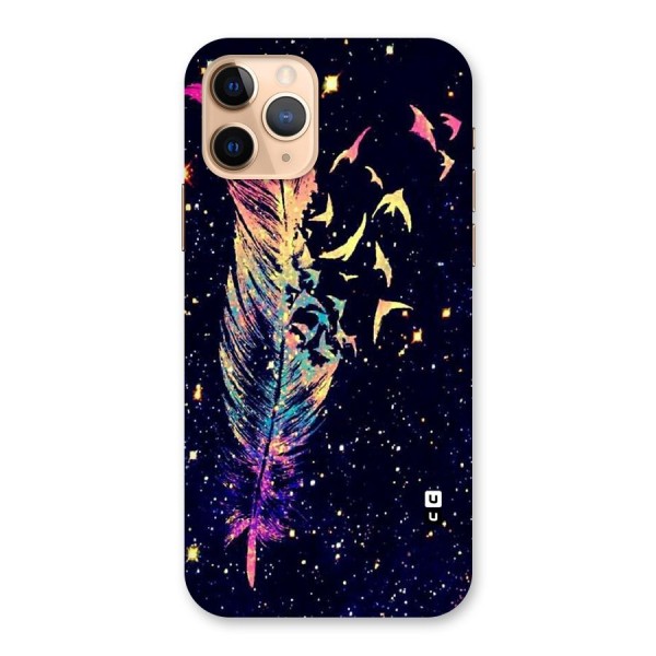Feather Bird Fly Back Case for iPhone 11 Pro