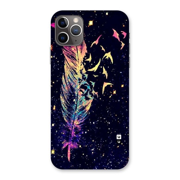 Feather Bird Fly Back Case for iPhone 11 Pro Max