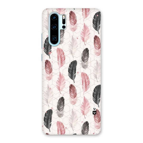 Feather Line Pattern Back Case for Huawei P30 Pro