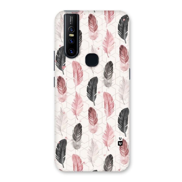 Feather Line Pattern Back Case for Vivo V15