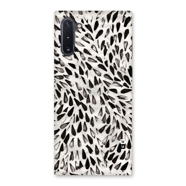 Feather Pattern Colorless Back Case for Galaxy Note 10