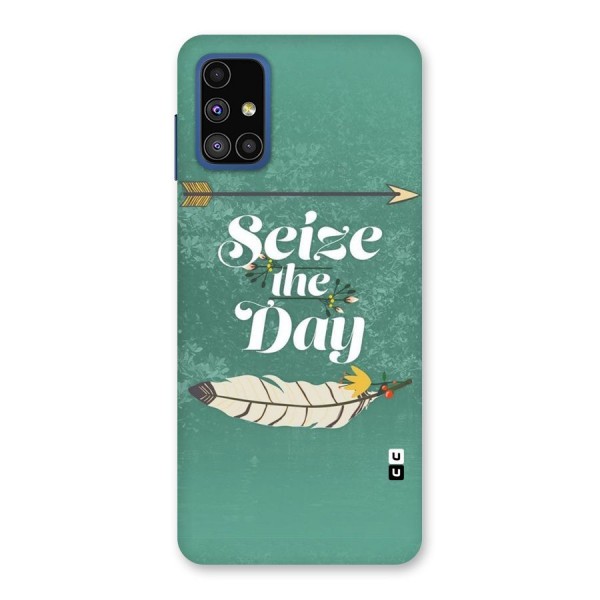 Feather Seize Back Case for Galaxy M51