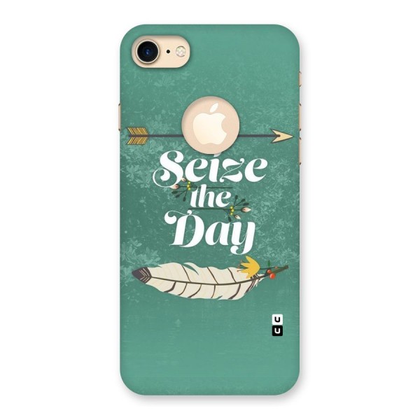 Feather Seize Back Case for iPhone 7 Logo Cut