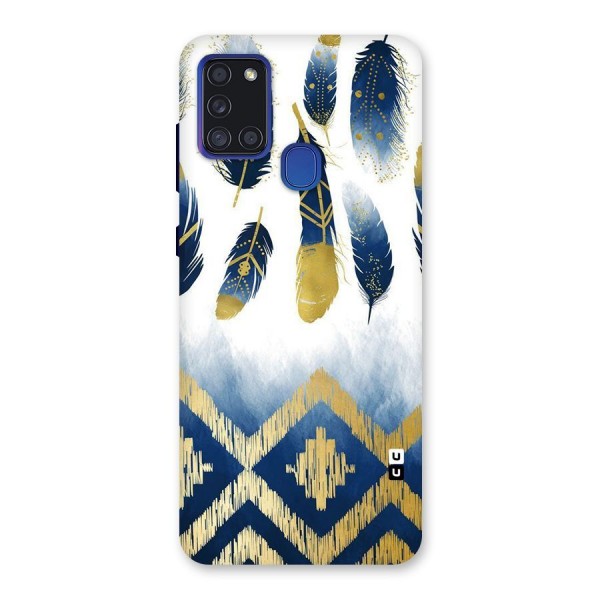 Feathers Beauty Back Case for Galaxy A21s