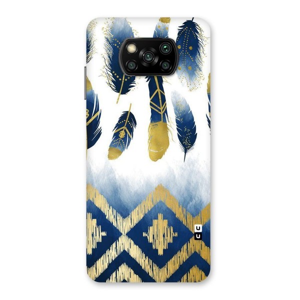 Feathers Beauty Back Case for Poco X3