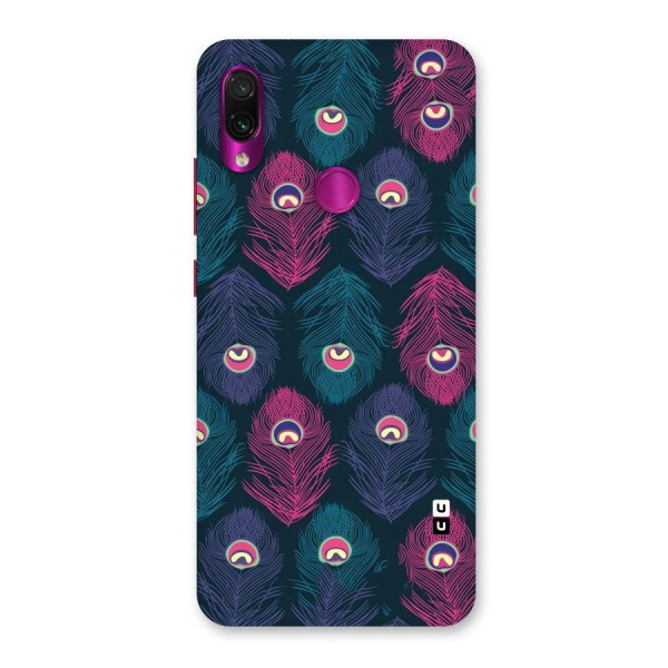 Feathers Patterns Back Case for Redmi Note 7 Pro
