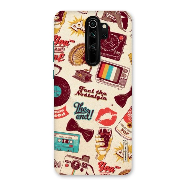 Feel The Nostalgia Back Case for Redmi Note 8 Pro