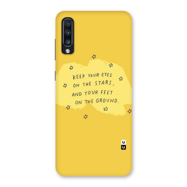 Feet On Ground Back Case for Galaxy A70