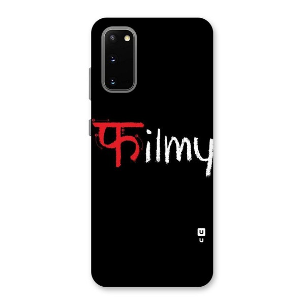 Filmy Back Case for Galaxy S20