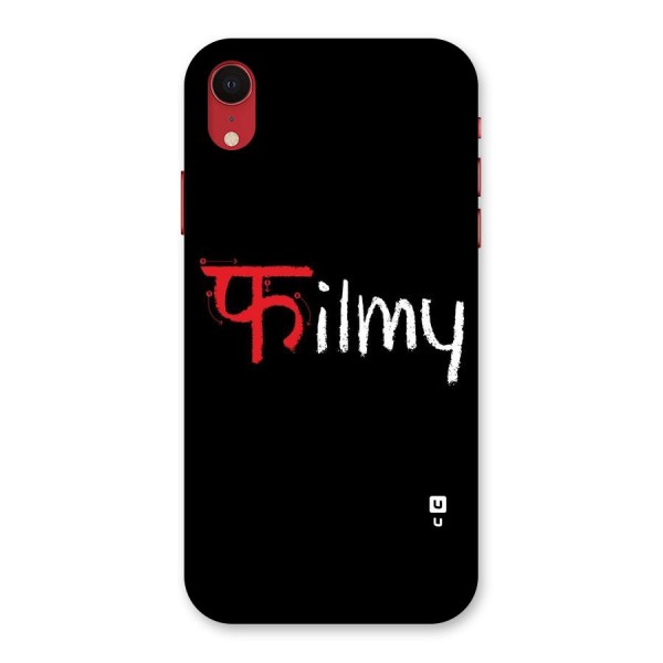 Filmy Back Case for iPhone XR