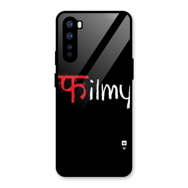 Filmy Glass Back Case for OnePlus Nord